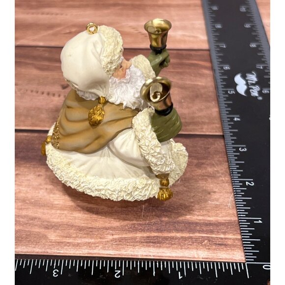 2004 HALLMARK KEEPSAKE ORNAMENT QXG5501 JOLLY OLD KRIS JINGLE BELL - Picture 6 of 8